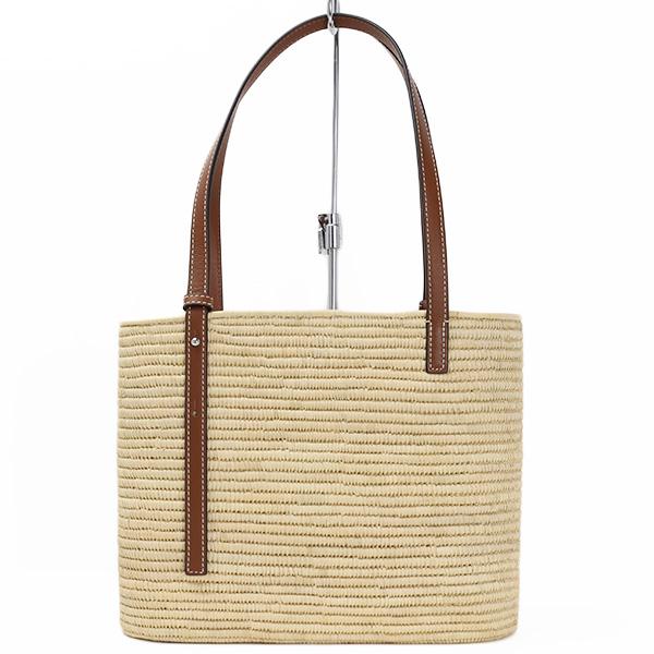ロエベ Small Square Basket bag ショルダーバッグ かごバッグ アナグラム レザー レディース A223099X02 9943