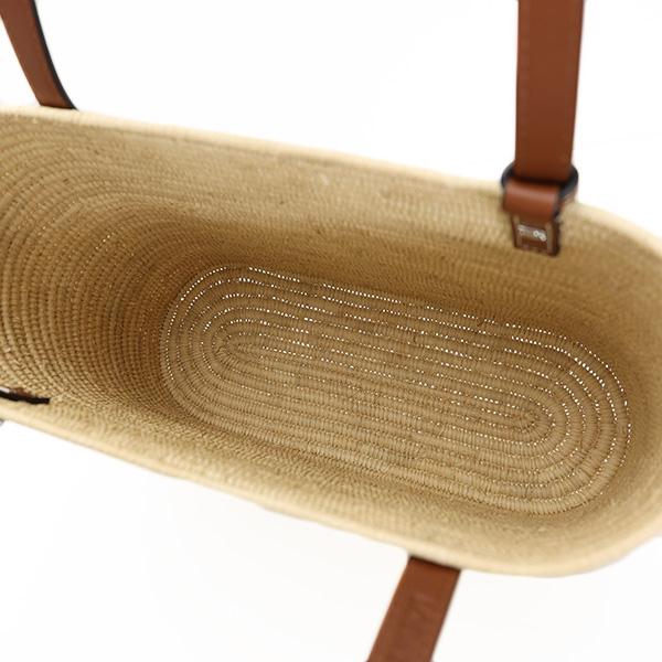ロエベ Small Square Basket bag ショルダーバッグ かごバッグ アナグラム レザー レディース A223099X02 9943