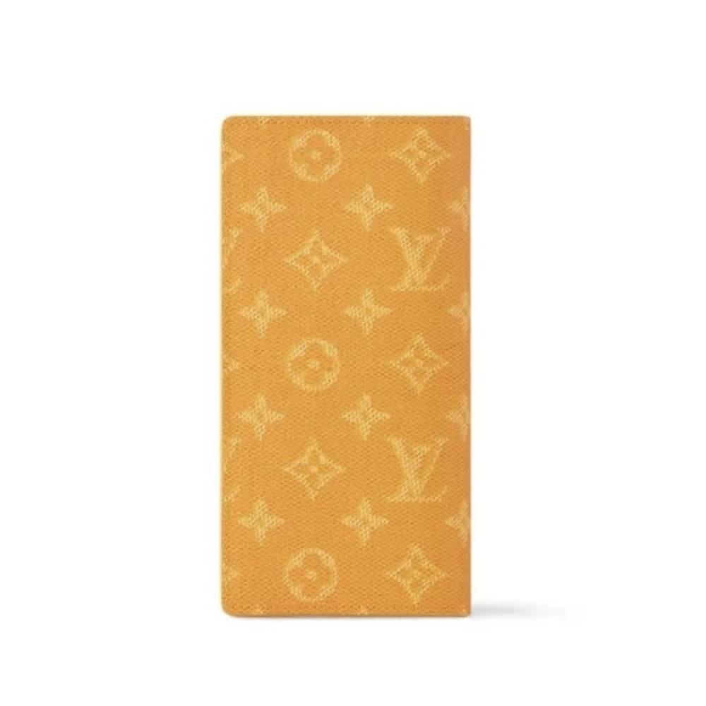 LOUIS VUITTON ポルトフォイユ・ブラザ NM 二つ折り財布 イエロー M12656