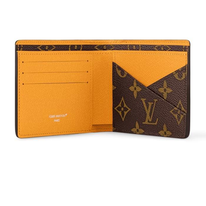 Louis Vuitton メンズ 二つ折り財布 モノグラムマカサー M12835 M12837 M12836