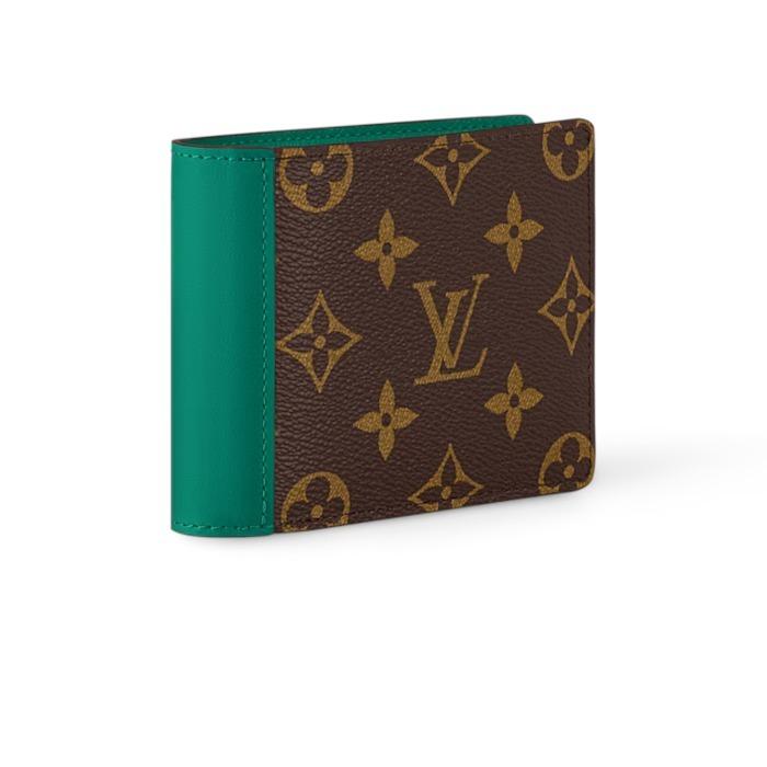 Louis Vuitton メンズ 二つ折り財布 モノグラムマカサー M12835 M12837 M12836