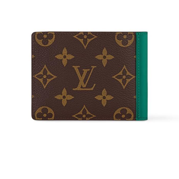 Louis Vuitton メンズ 二つ折り財布 モノグラムマカサー M12835 M12837 M12836