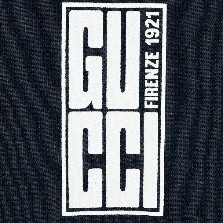 グッチ プリント コットンジャージー Tシャツ 784361 XJGKK 4735