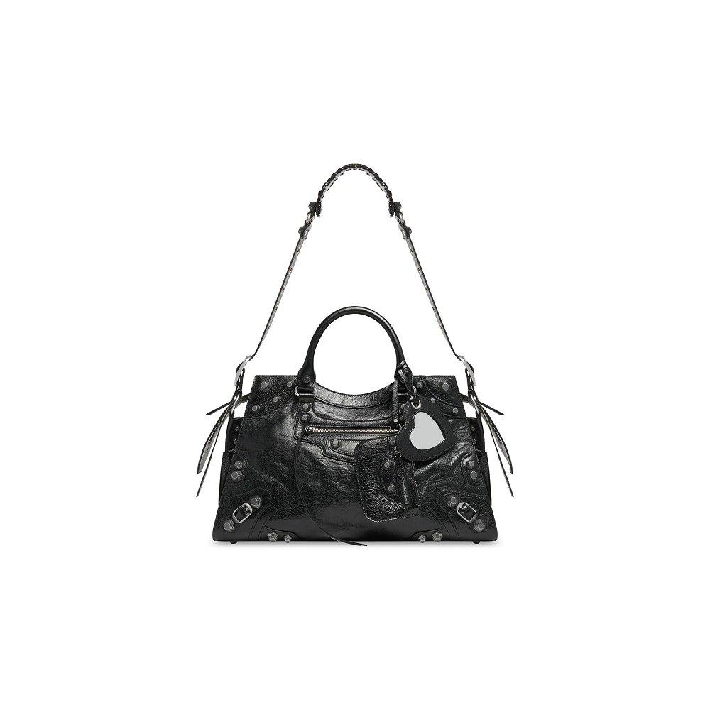 バレンシアガ NEO CAGOLE CITY ハンドバッグ レザー ショルダーバッグ 736046 700940
