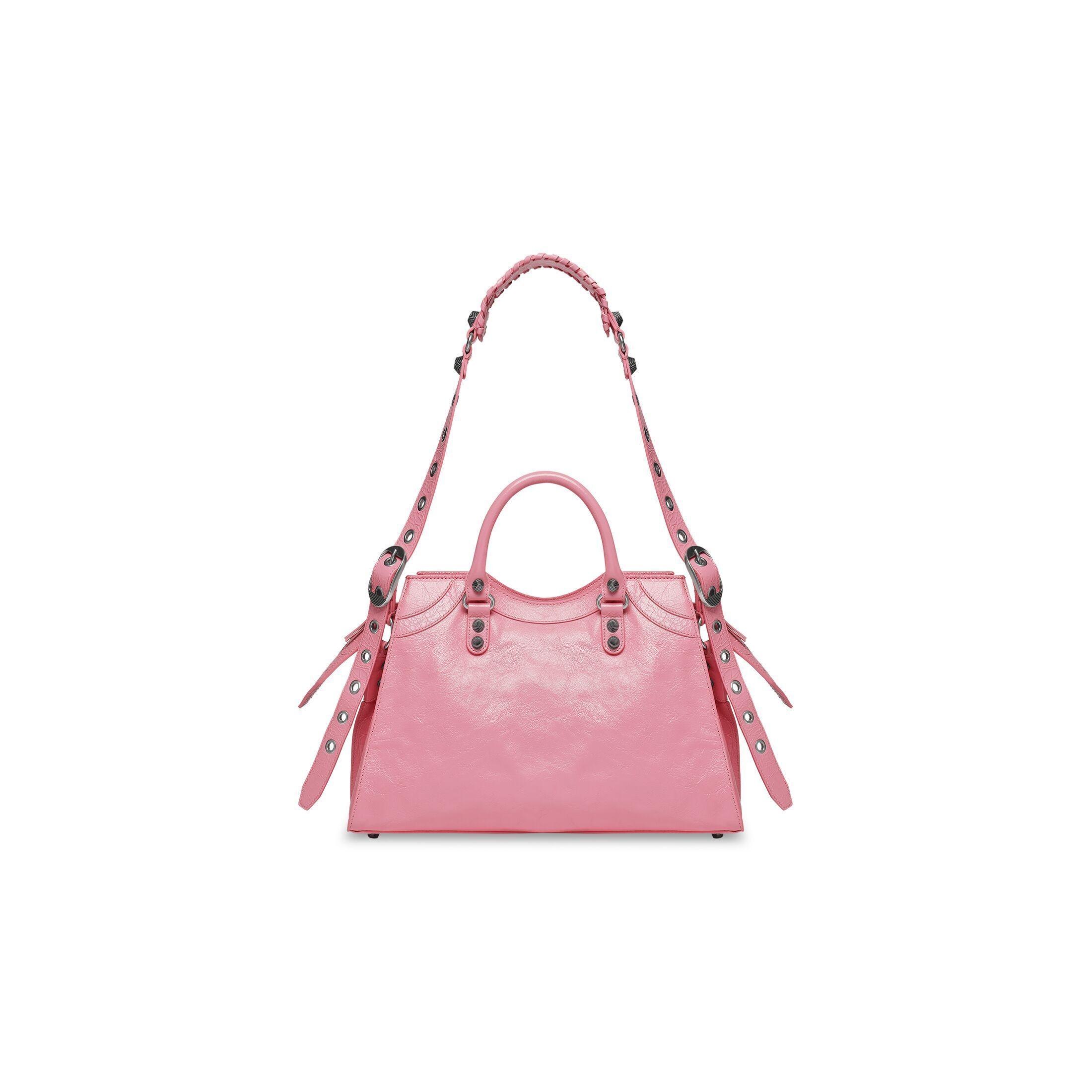 バレンシアガ NEO CAGOLE CITY ハンドバッグ レザー ショルダーバッグ 736046 700940