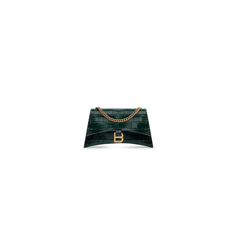 BALENCIAGA クラッシュ XS チェーンバッグ クロコダイル 736016210IX 736016210IX