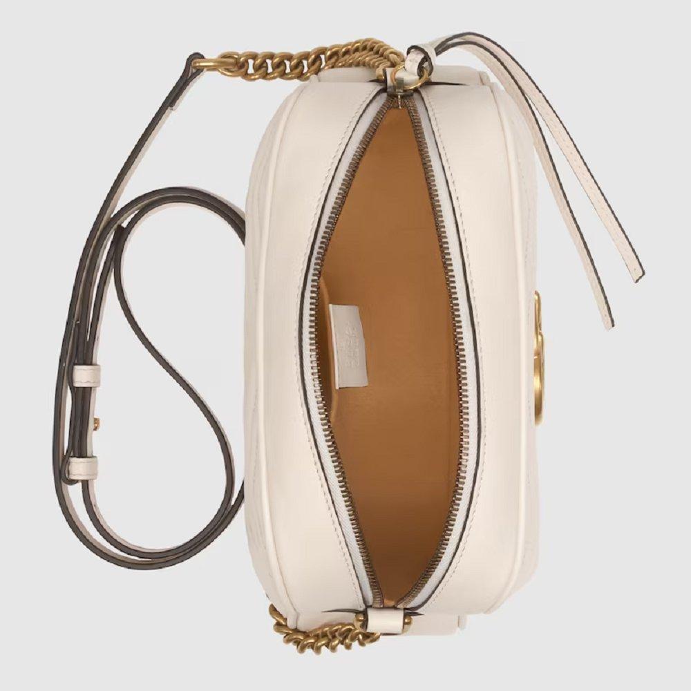 グッチ GGマーモント キルティング スモール ショルダーバッグ 447632 DTD1T