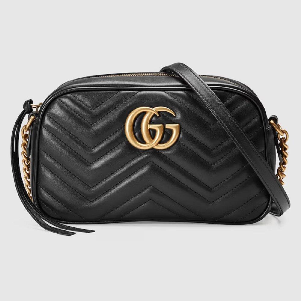 グッチ GGマーモント キルティング スモール ショルダーバッグ 447632 DTD1T