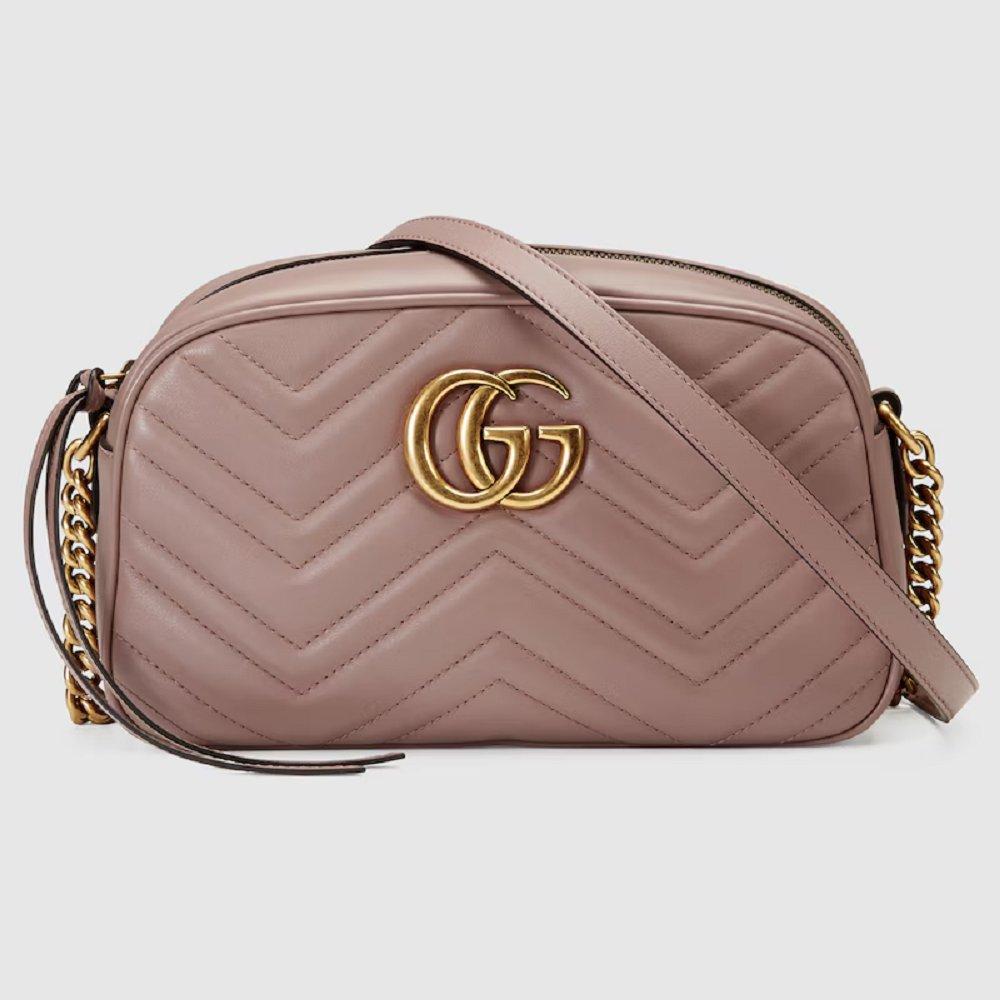 グッチ GGマーモント キルティング スモール ショルダーバッグ 447632 DTD1T