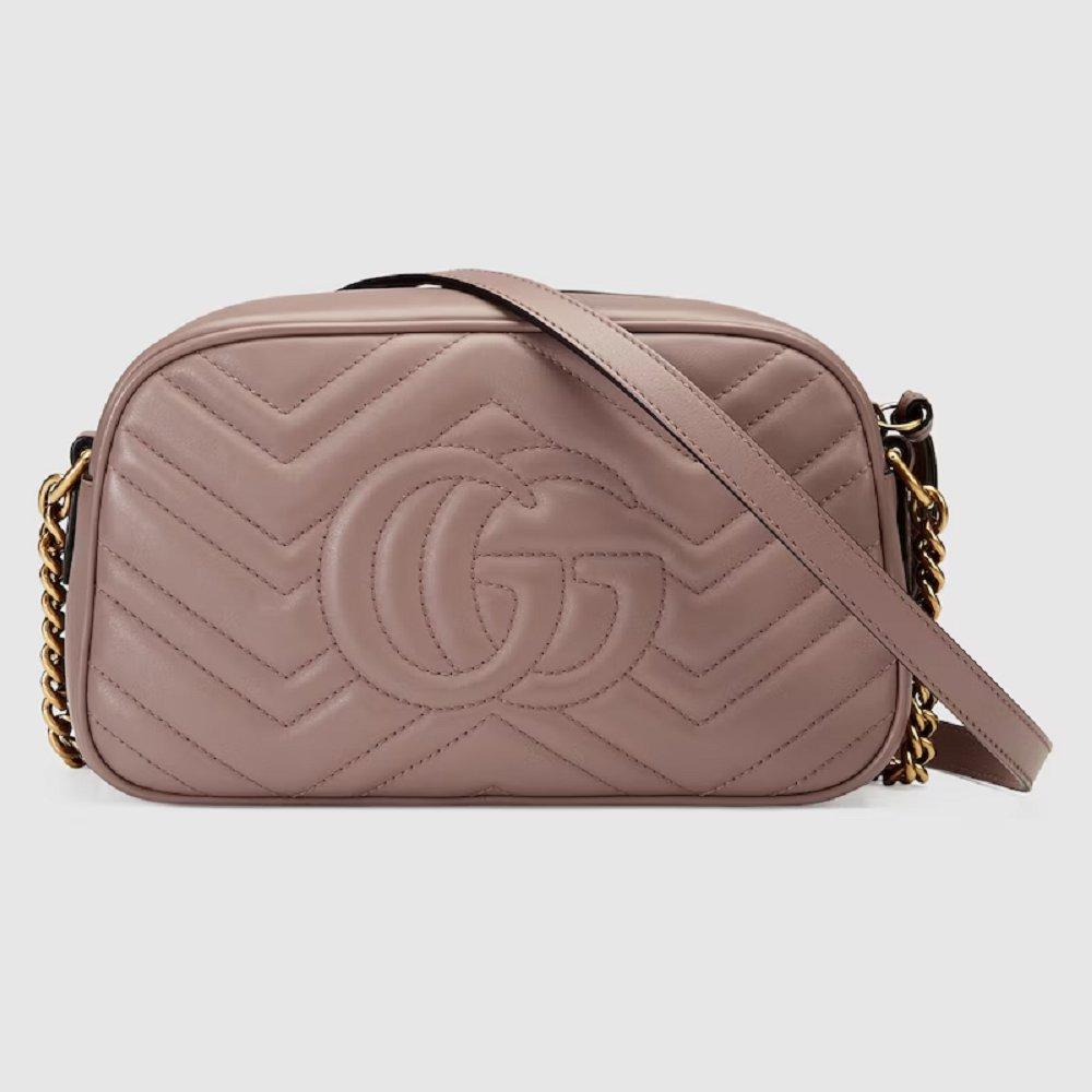 グッチ GGマーモント キルティング スモール ショルダーバッグ 447632 DTD1T