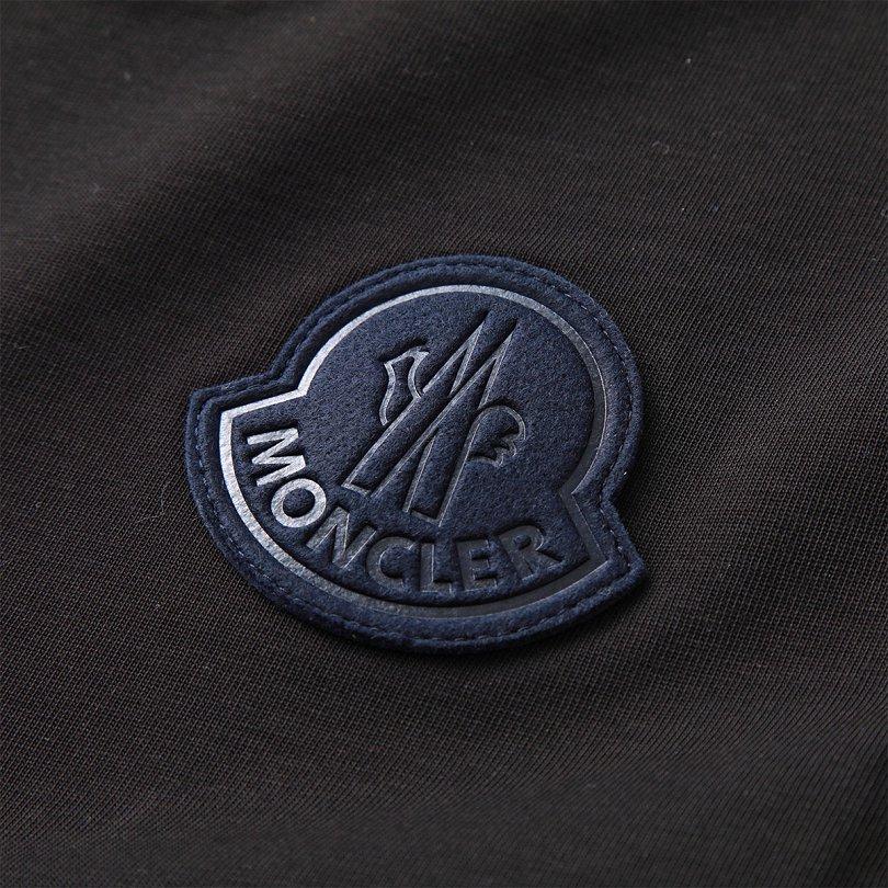 モンクレール Tシャツ メンズ 半袖 クルーネック カットソー コットン ロゴ アイコンパッチ 8C00069 83927 999