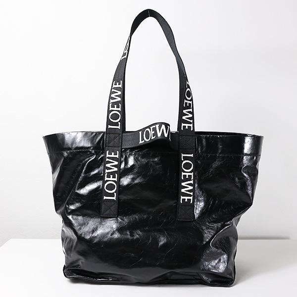 ロエベFold Shopper トートバッグ レザー ロゴ キレカジ メンズ レディース B507X23X01 1100