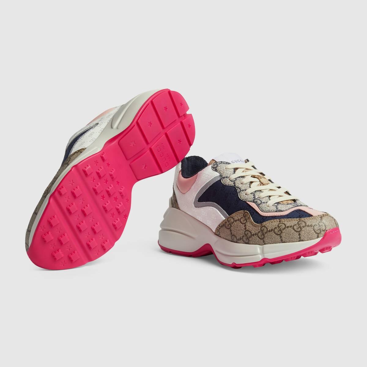グッチ GUCCI ライトン GG ウィメンズ GUCCI ロゴタグ付 スニーカー 620185 99WF0 4371