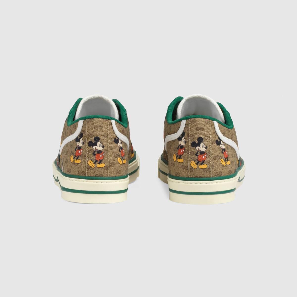 GUCCI ディズニーxグッチ☆テニス1977*キャンバス*スニーカー 606111 H0T10 8530