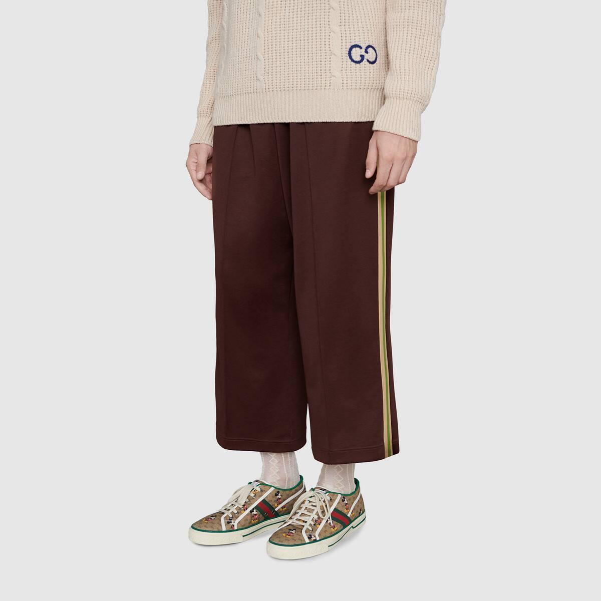 GUCCI ディズニーxグッチ☆テニス1977*キャンバス*スニーカー 606111 H0T10 8530