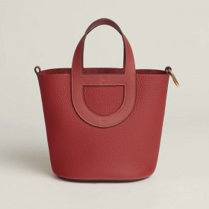 エルメス インザループ 18/23 レッド トリヨンクレマンス ヴォースイフト ハンドバッグ H084274 39