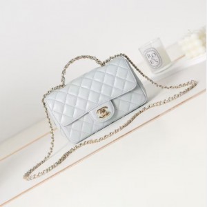 シャネル ミニ フラップバッグ ショルダー ミック AS4140 B13327 94308