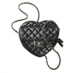 シャネル CHANEL ハート バッグ ラムスキン ロゴ AS3191 B07958 94305