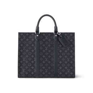 Louis Vuitton モノグラム エクリプス サックプラ 24H ビジネスバック トートバッグ M47059