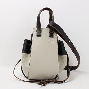ロエベ HAMMOCK DW SMALL BAG ハンモックバッグ ハンドバッグ レザー アナグラム レディース A538Z95X09 3953