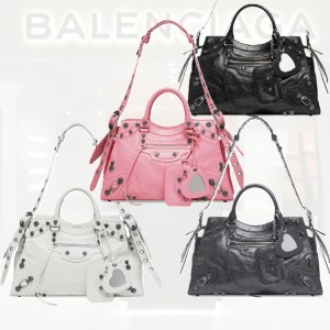 バレンシアガ NEO CAGOLE CITY ハンドバッグ レザー ショルダーバッグ 736046 700940