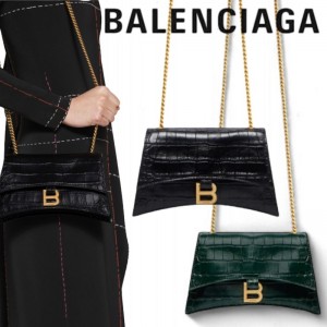 BALENCIAGA クラッシュ XS チェーンバッグ クロコダイル 736016210IX 736016210IX