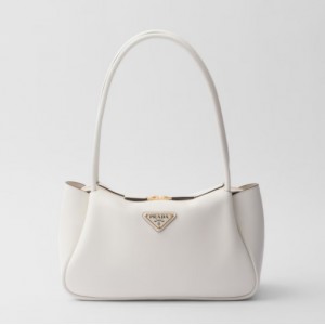 PRADA後払い ミディアム レザー ハンドバッグ レディース キャメル 1BA444_2CYS_F0009_V_OVO