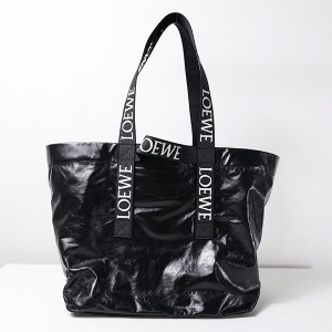 ロエベFold Shopper トートバッグ レザー ロゴ キレカジ メンズ レディース B507X23X01 1100