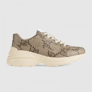 グッチ ライトン GUCCI100 GGキャンバススニーカー 680915 UMO00 9742
