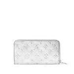 LOUIS VUITTON ラウンドファスナー長財布 シルバー ジッピー ウォレット M83543