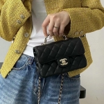 シャネル ミニ フラップバッグ ショルダー ミック AS4140 B13327 94305