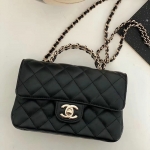 シャネル ミニ フラップバッグ ショルダー ミック AS4140 B13327 94305