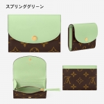 ルイヴィトン ポルトモネ・ロザリ レザー 小銭入れ付き ミニ財布 M83600 M83581 M83582 M83583