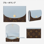 ルイヴィトン ポルトモネ・ロザリ レザー 小銭入れ付き ミニ財布 M83600 M83581 M83582 M83583
