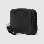 GUCCI ジャンボGG スモールポーチ ブラック ‎802148 AABY0 1000