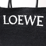 ロエベ後払い STANDARD TOTE A4 RAFIAA スタンダード トートバッグ ショルダーバッグ 2way ラフィア レザー レディース A563R18X04 1102