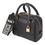 ロエベ Amazona 16 Square Bag レディース アマソナ16 スクエアバッグ ブラック A039N21X01 1100