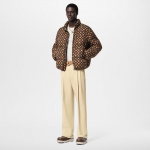 Louis Vuitton モノグラム ダウンジャケット ブラウン 1AFRC2