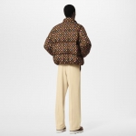 Louis Vuitton モノグラム ダウンジャケット ブラウン 1AFRC2