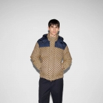 グッチ GGキャンバス ダウンジャケット ベージュ 783100 Z8BRQ 9120