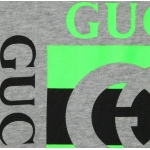 GUCCI プリント コットンジャージー Tシャツ 784361 XJGNA 1232