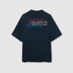 グッチ プリント コットンジャージー Tシャツ 784361 XJGKK 4735