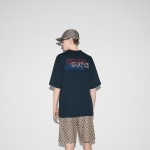 グッチ プリント コットンジャージー Tシャツ 784361 XJGKK 4735