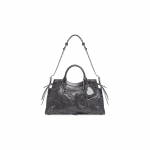 バレンシアガ NEO CAGOLE CITY ハンドバッグ レザー ショルダーバッグ 736046 700940