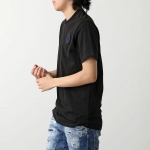 モンクレール Tシャツ メンズ 半袖 クルーネック カットソー コットン ロゴ アイコンパッチ 8C00069 83927 999