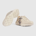 グッチ GUCCI ライトン メンズ アンカープリント レザー スニーカー 598631 DRW00 9522