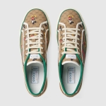 GUCCI ディズニーxグッチ☆テニス1977*キャンバス*スニーカー 606111 H0T10 8530