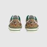 GUCCI ディズニーxグッチ☆テニス1977*キャンバス*スニーカー 606111 H0T10 8530