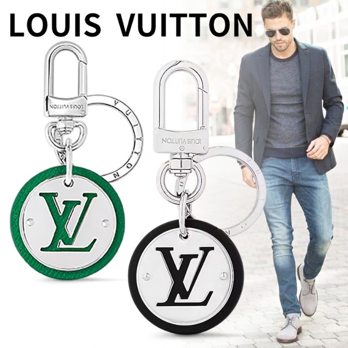 ルイ・ヴィトン キーホルダー・LV サークル M01746 M00741