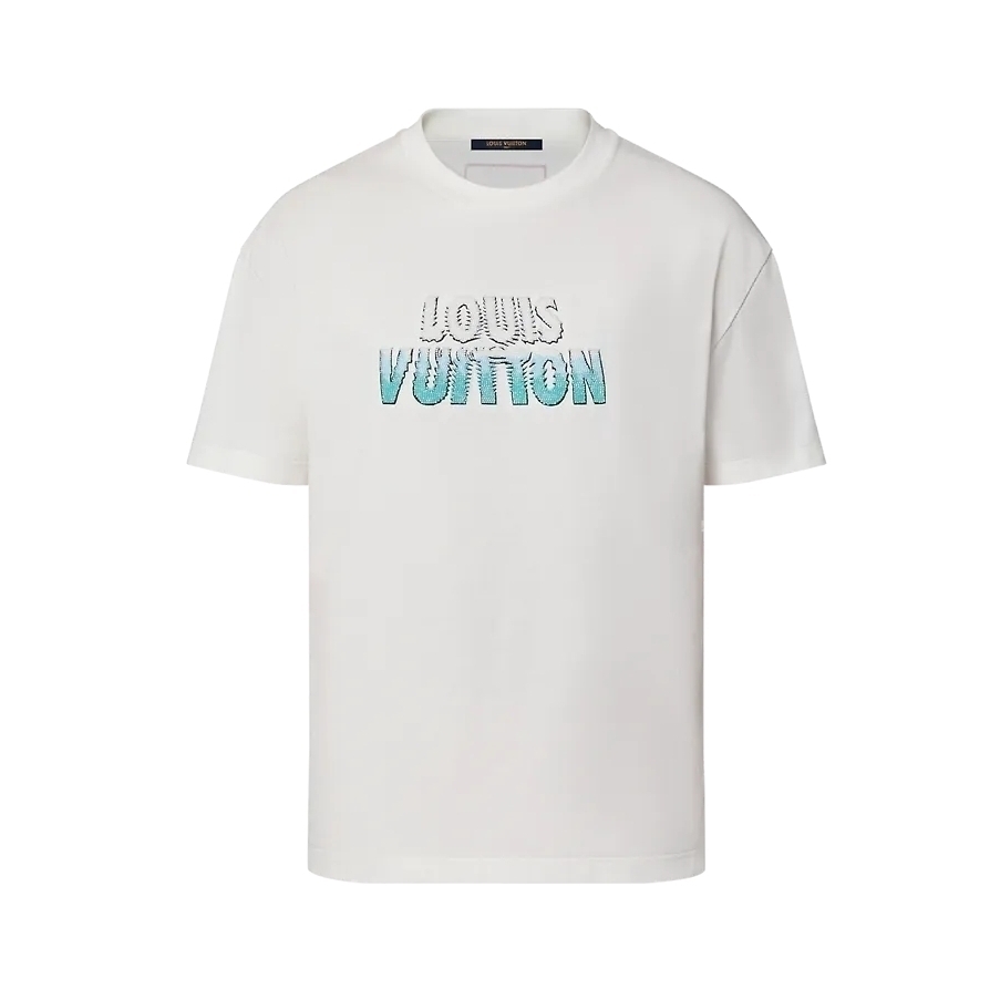 Louis Vuitton エンブロイダードビーズコットン Tシャツ 1ABJMV